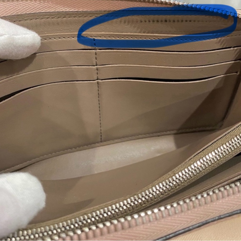 Louis Vuitton Comete Zip Wallet - Full Set. Gorgeous Light Pink W/ Taupe Inside. - Picture 13 of 16